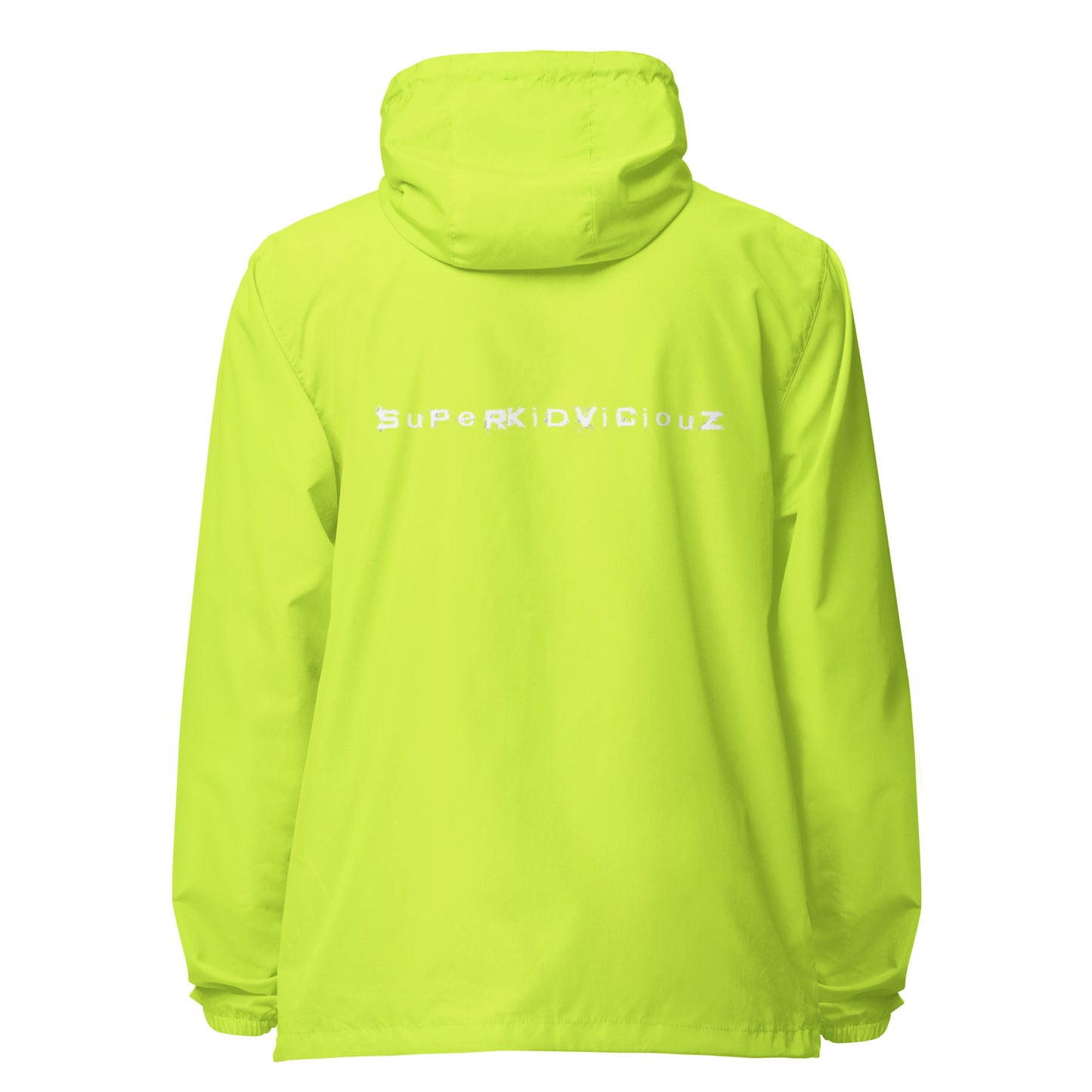 super Unisex lightweight zip up windbreaker