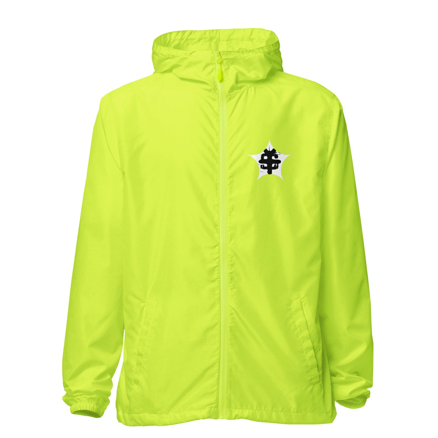 super Unisex lightweight zip up windbreaker