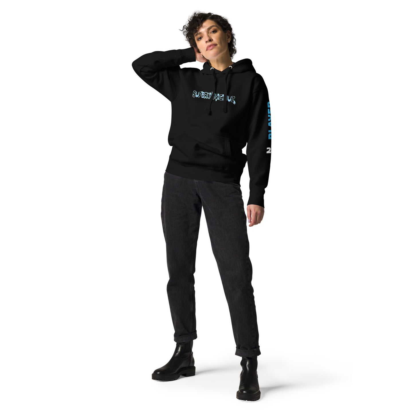 supa bleu Unisex Hoodie