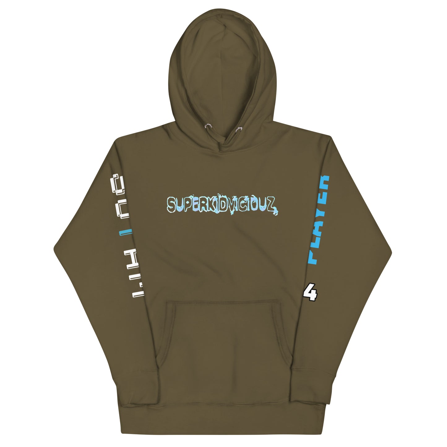 supa bleu Unisex Hoodie