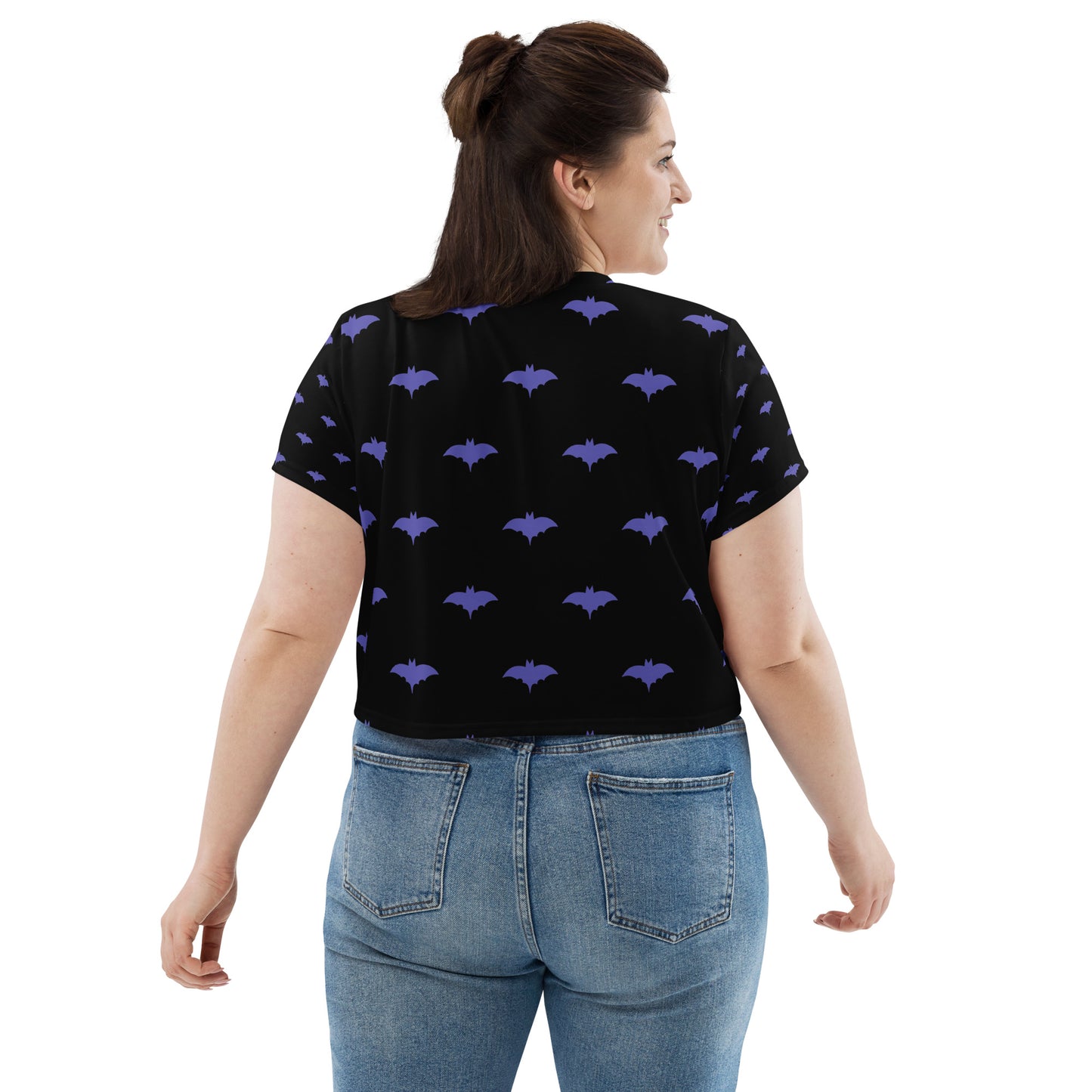 supa All-Over Print Crop Tee