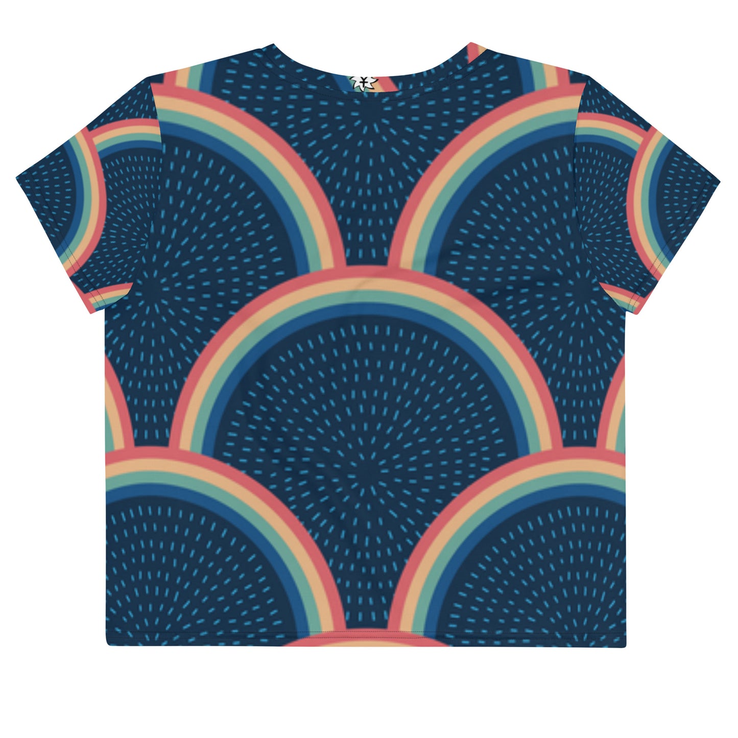 SUPA All-Over Print Crop Tee