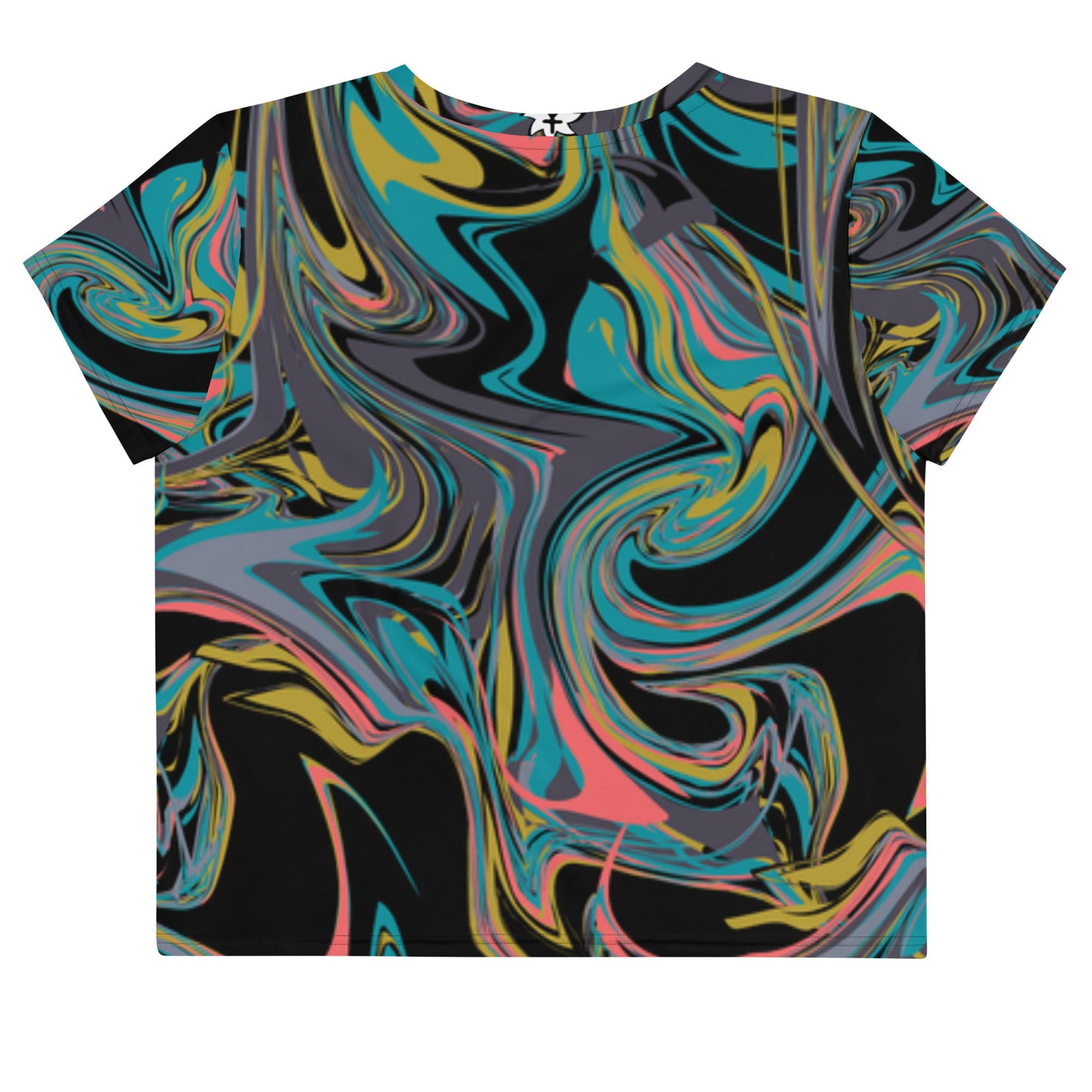 SUPA All-Over Print Crop Tee