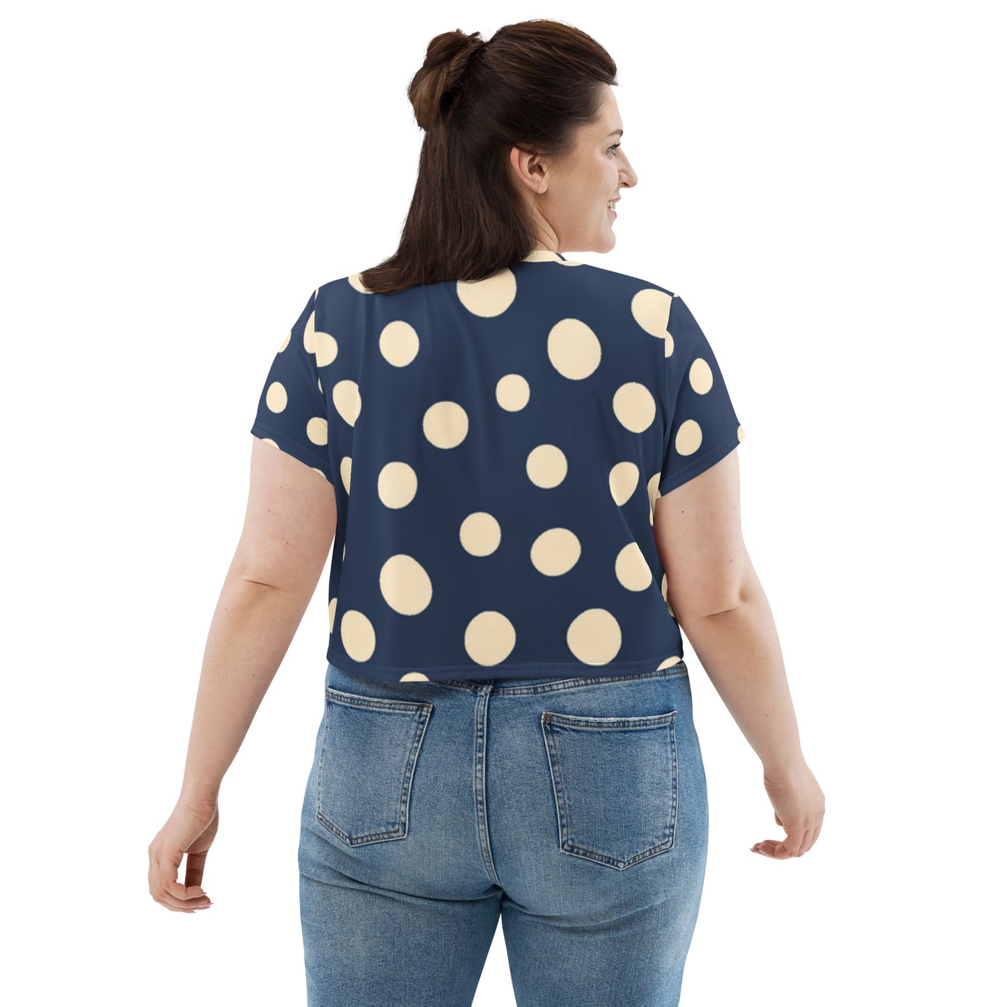SUPA All-Over Print Crop Tee