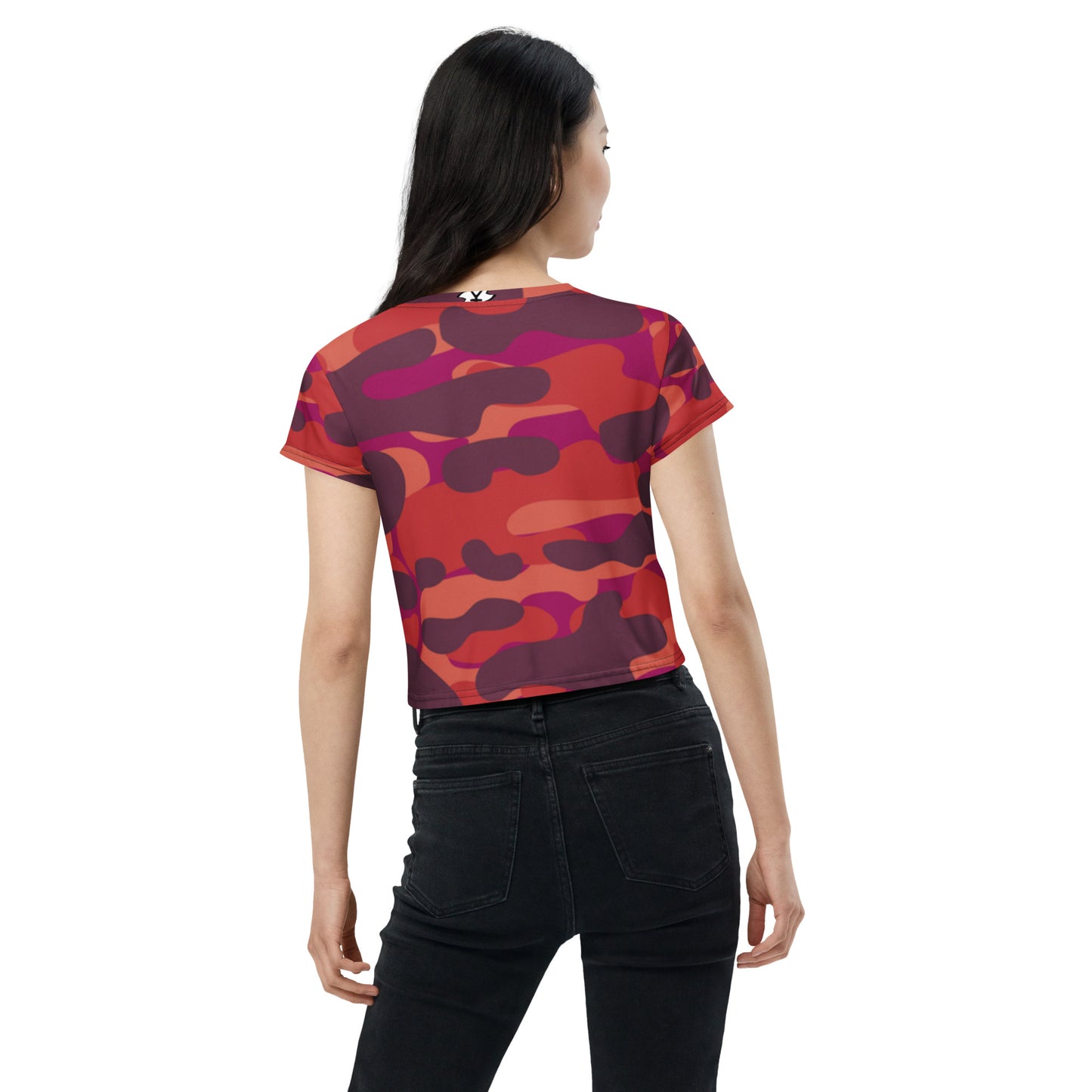 SUPA All-Over Print Crop Tee