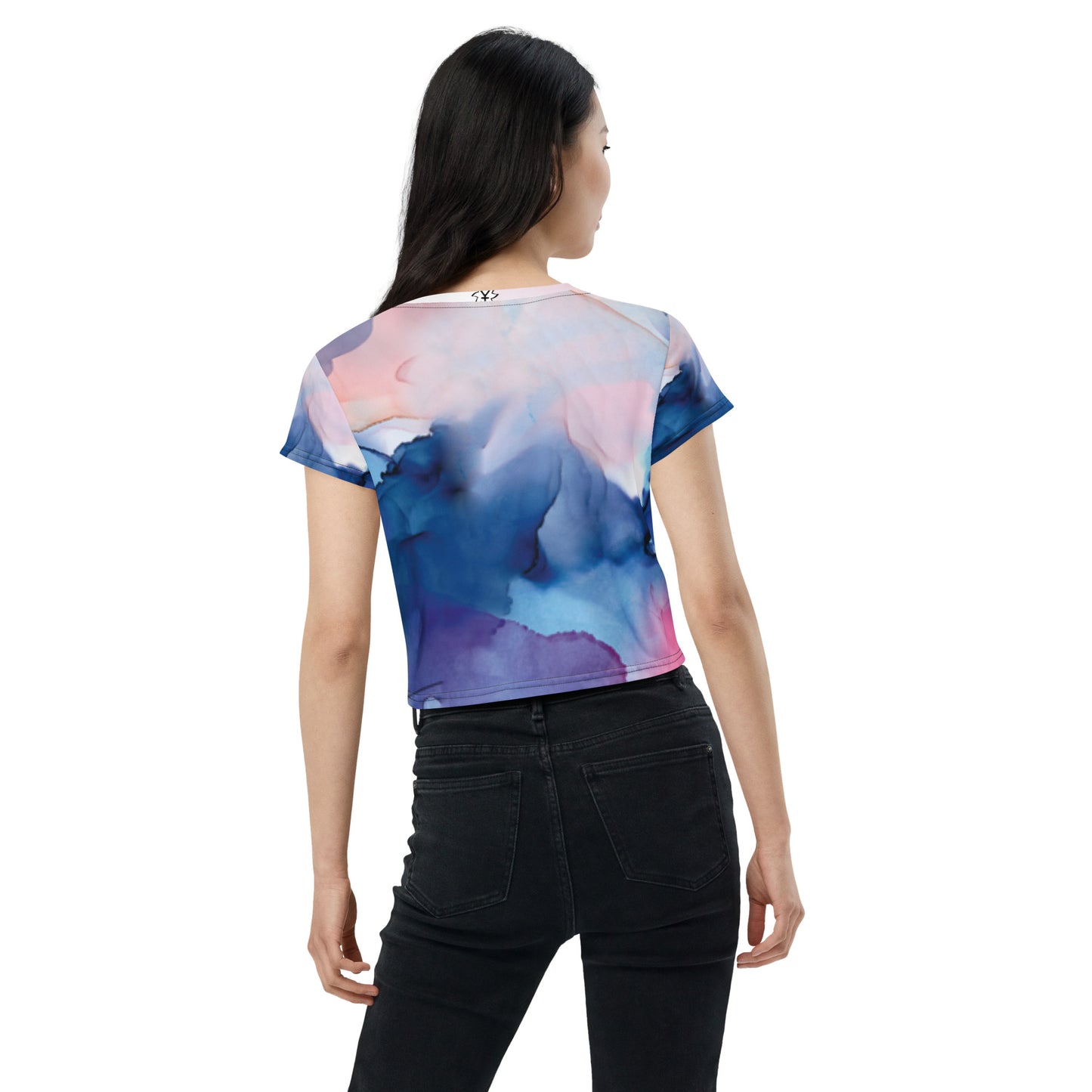 SUPA All-Over Print Crop Tee