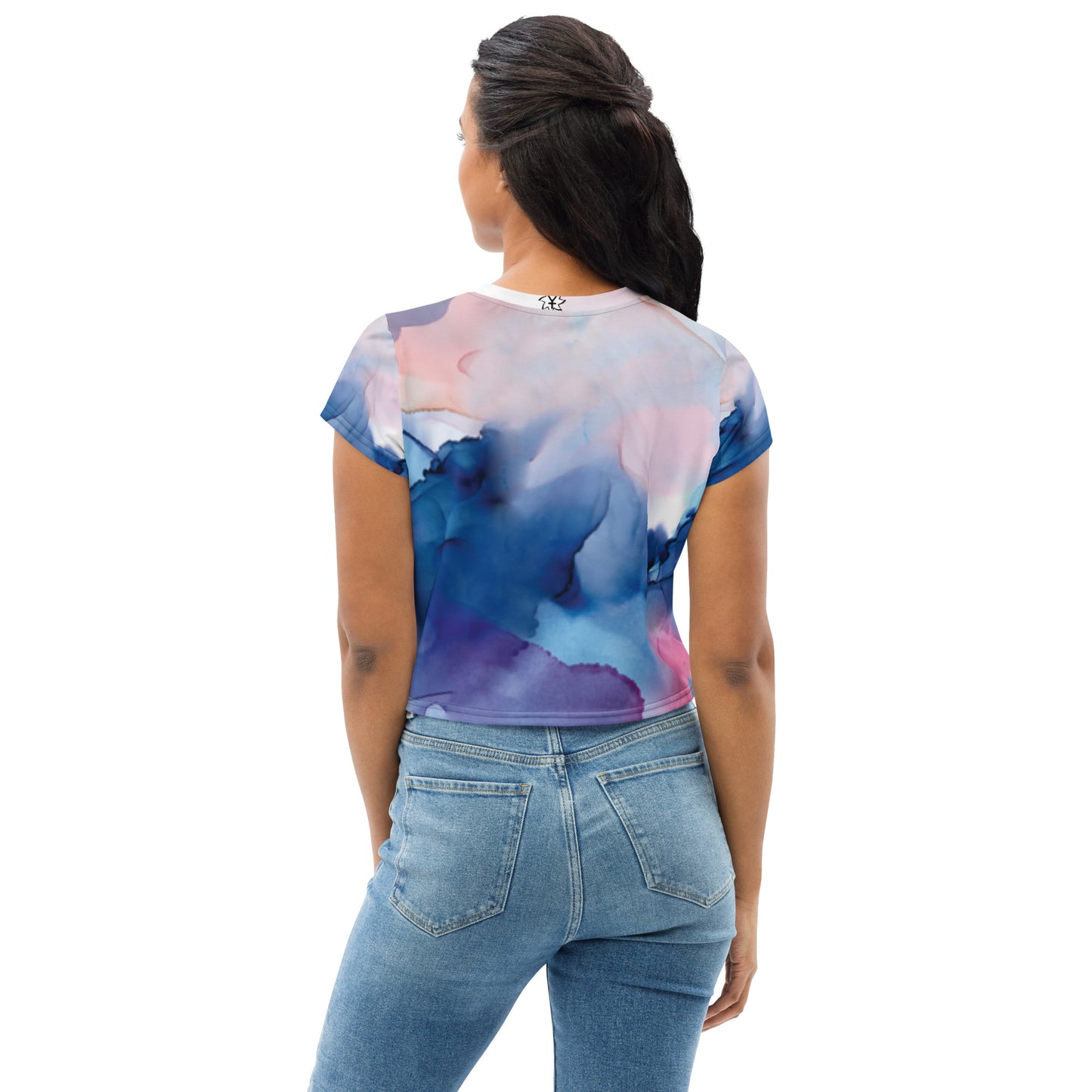 SUPA All-Over Print Crop Tee