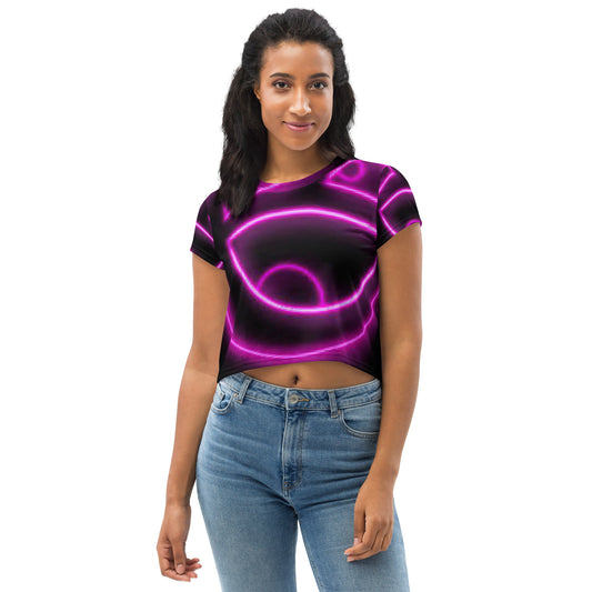 SUPA All-Over Print Crop Tee