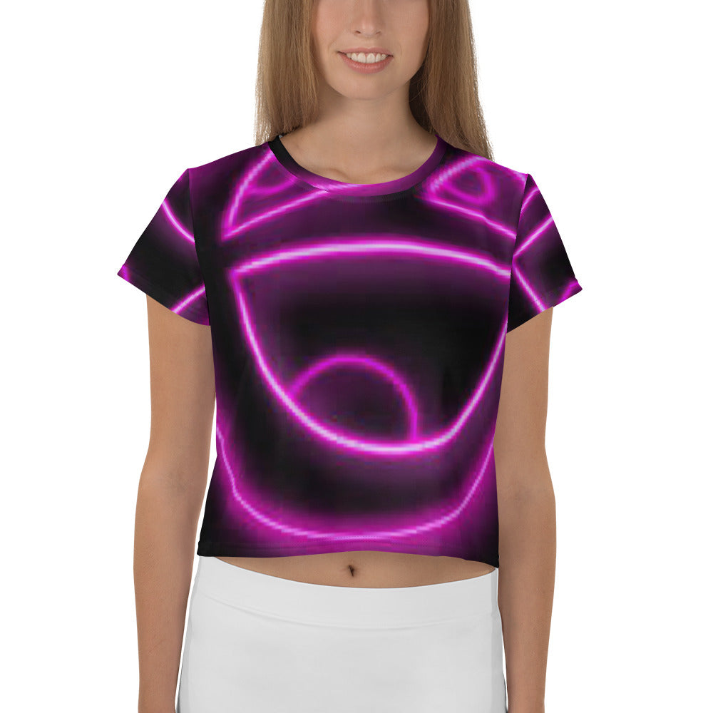 SUPA All-Over Print Crop Tee