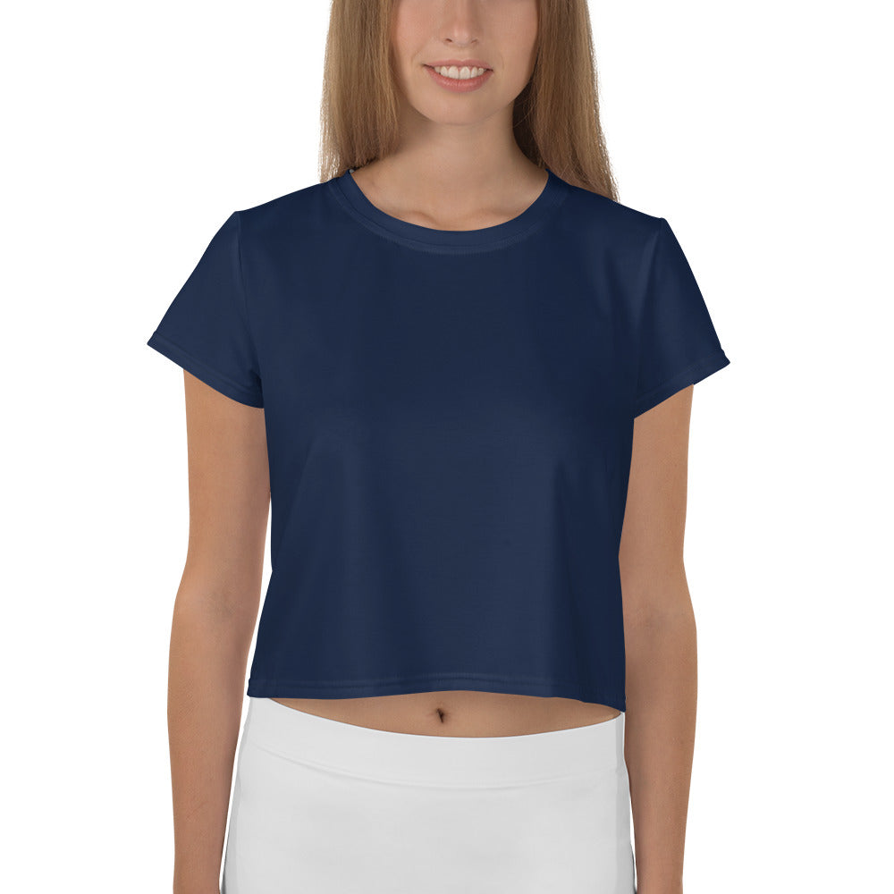 Voyea All-Over Print Crop Tee