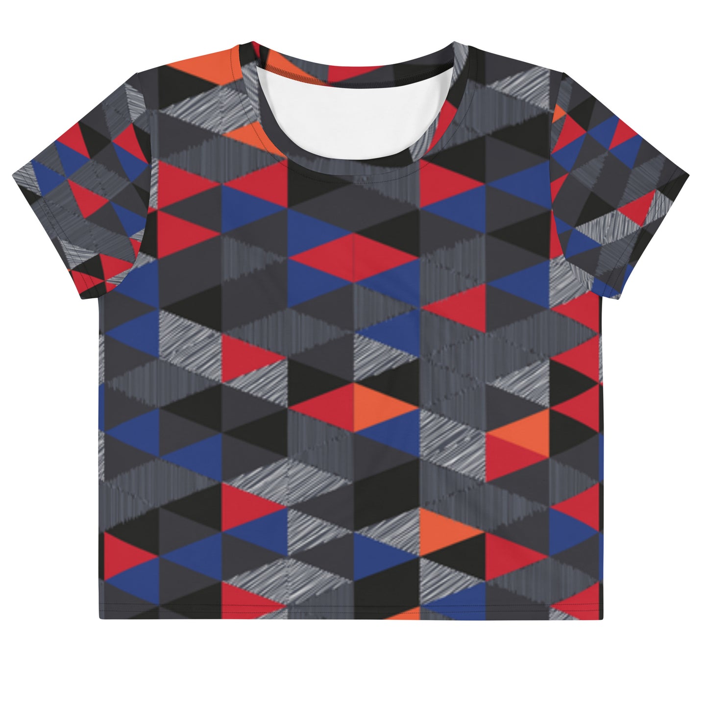 SUPA All-Over Print Crop Tee