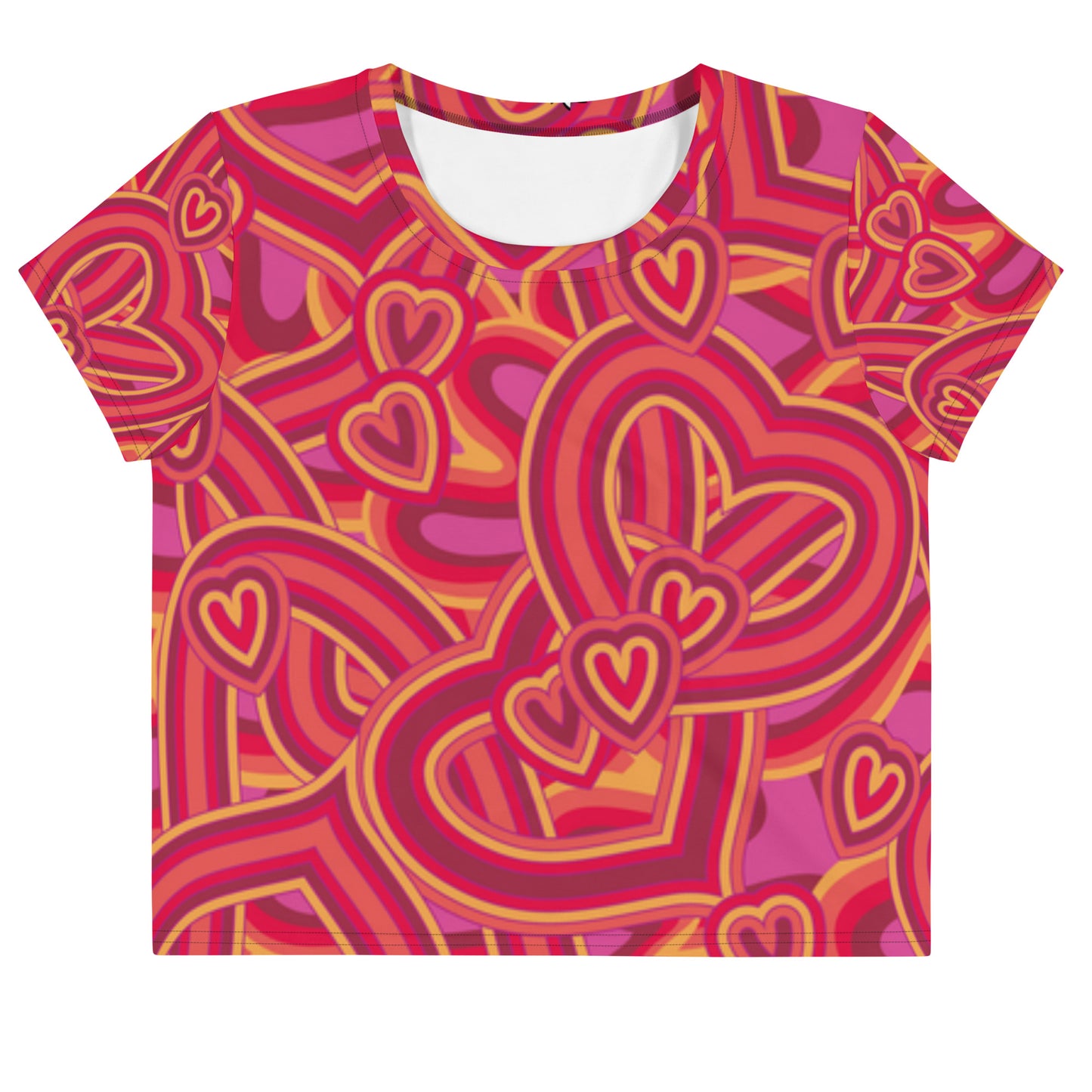 SUPA All-Over Print Crop Tee