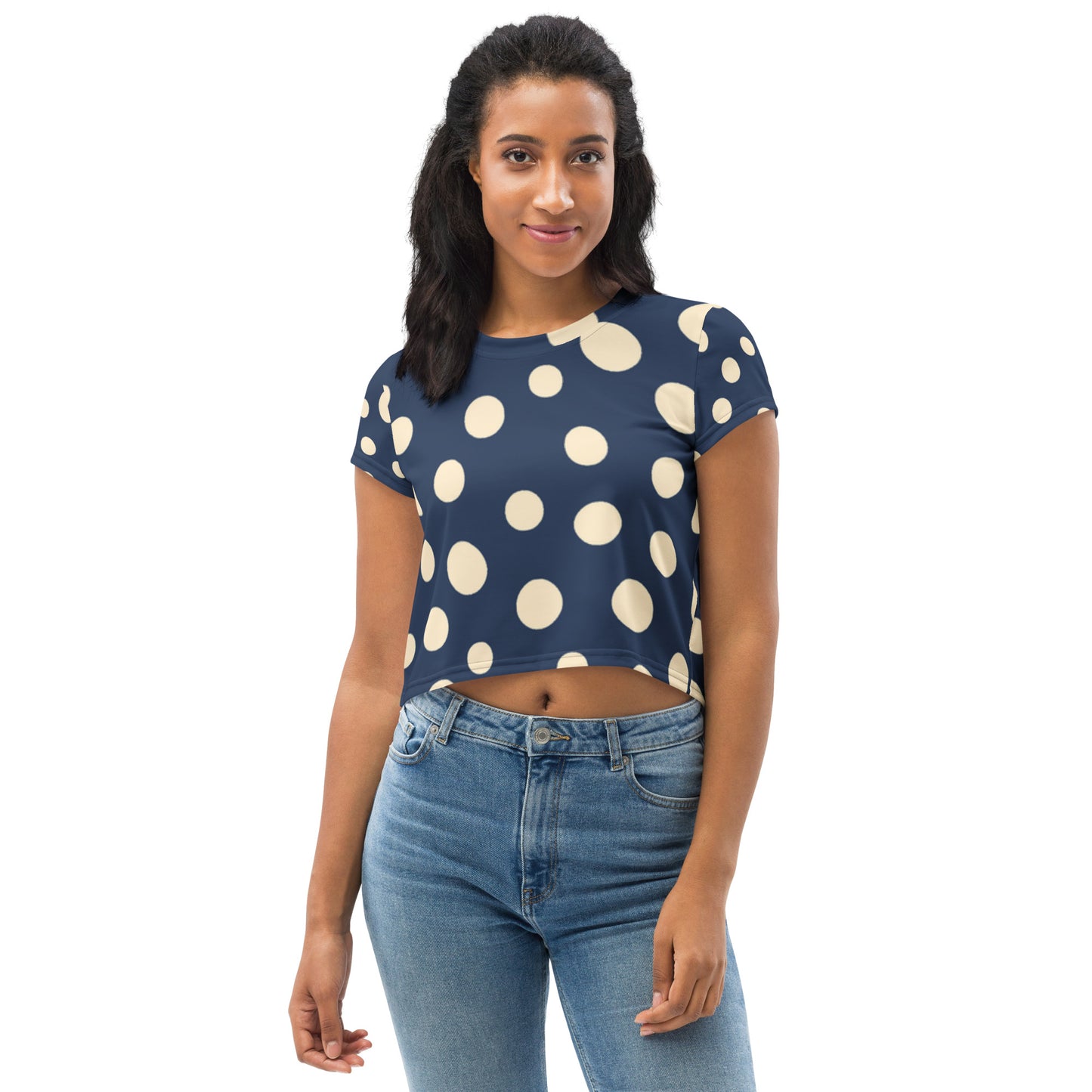 SUPA All-Over Print Crop Tee