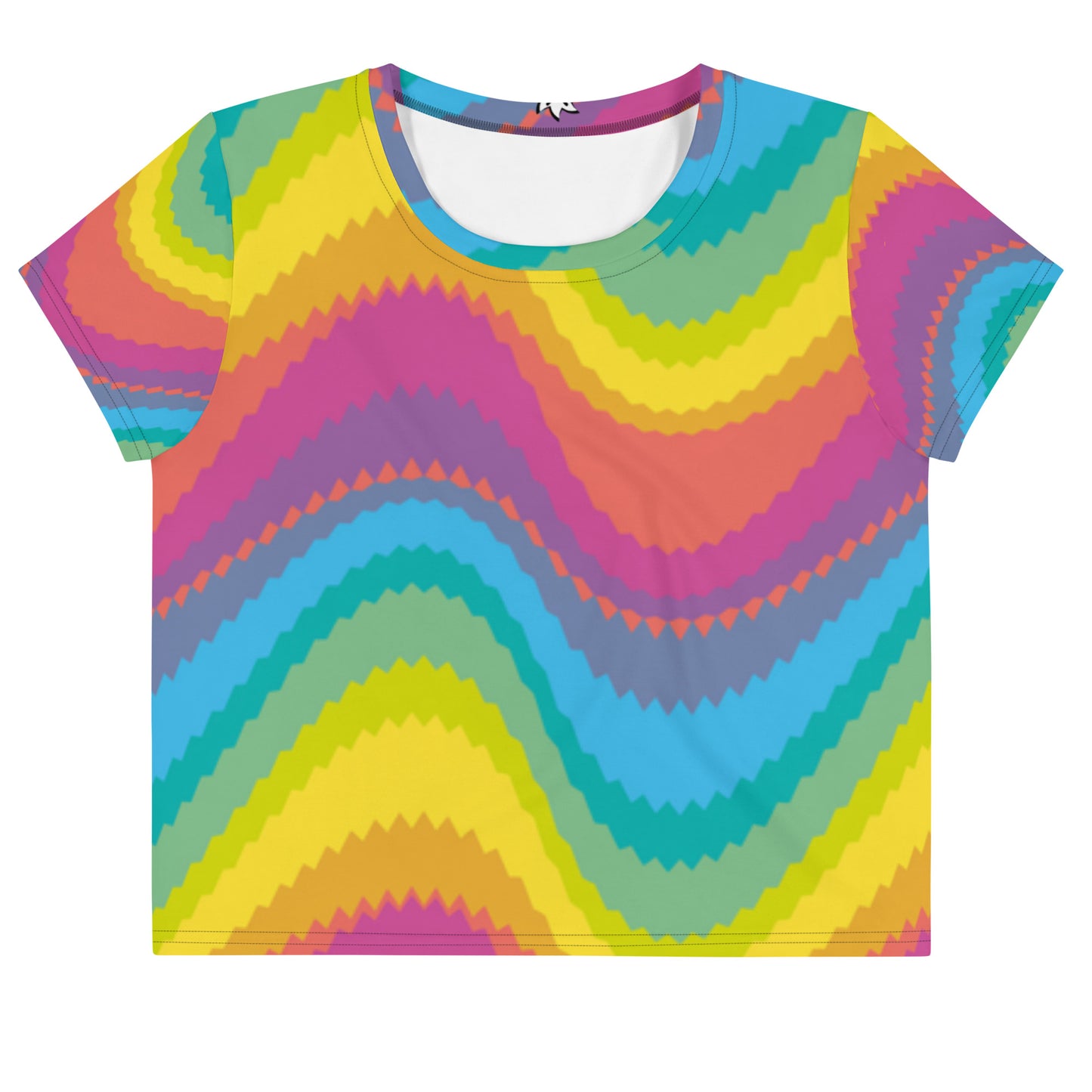 SUPA All-Over Print Crop Tee