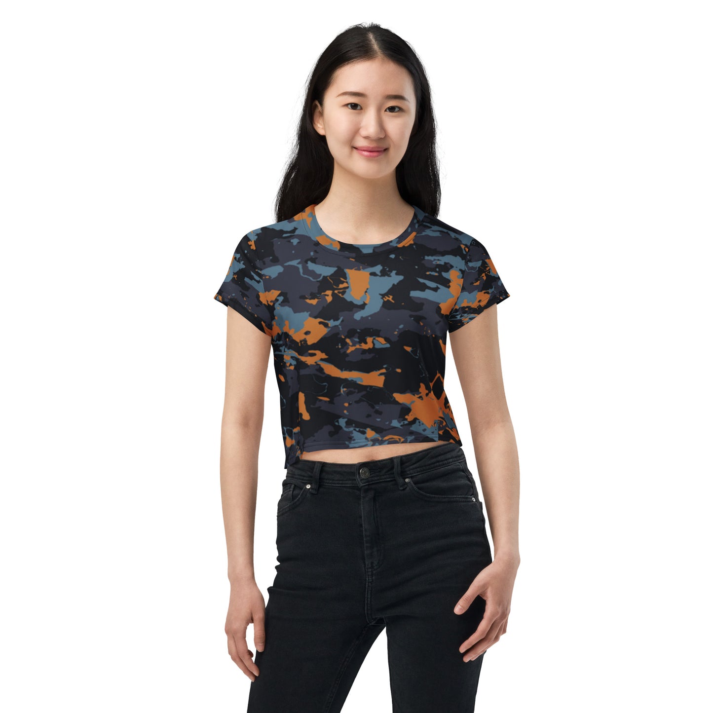 SUPA All-Over Print Crop Tee
