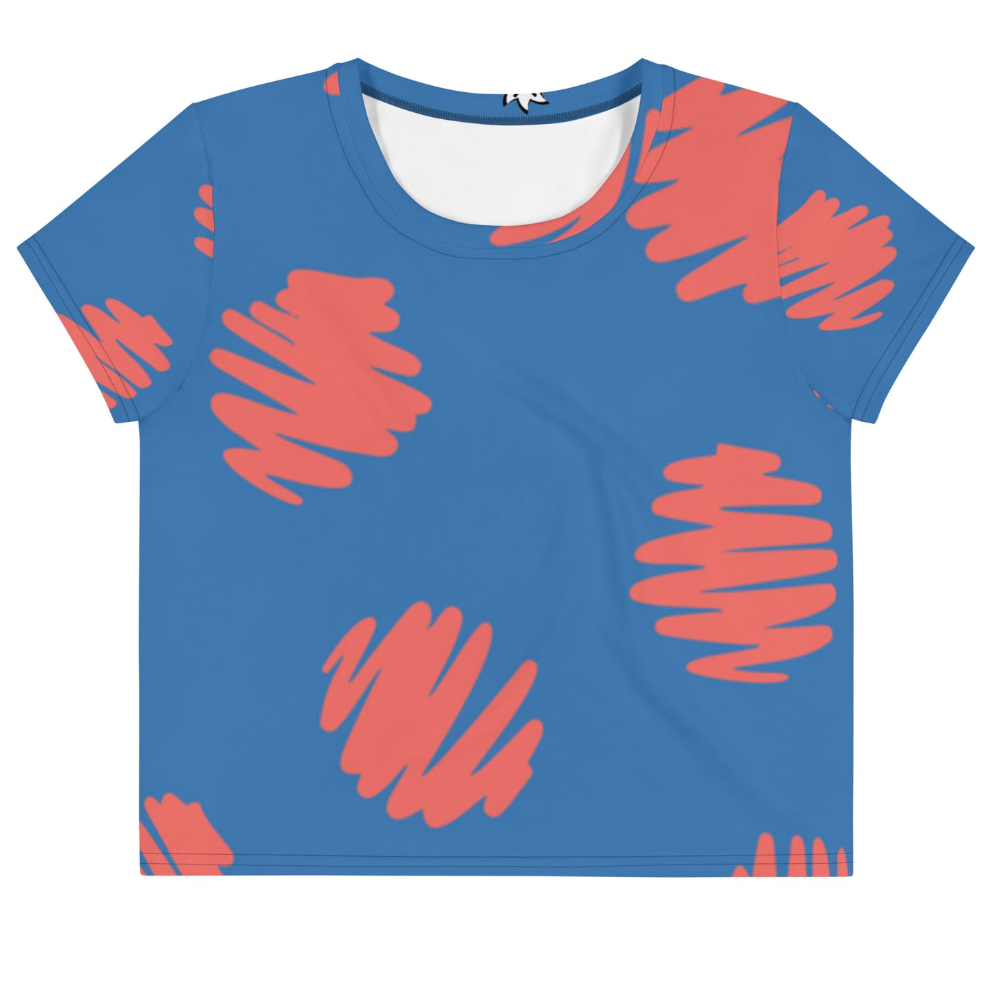 SUPA All-Over Print Crop Tee