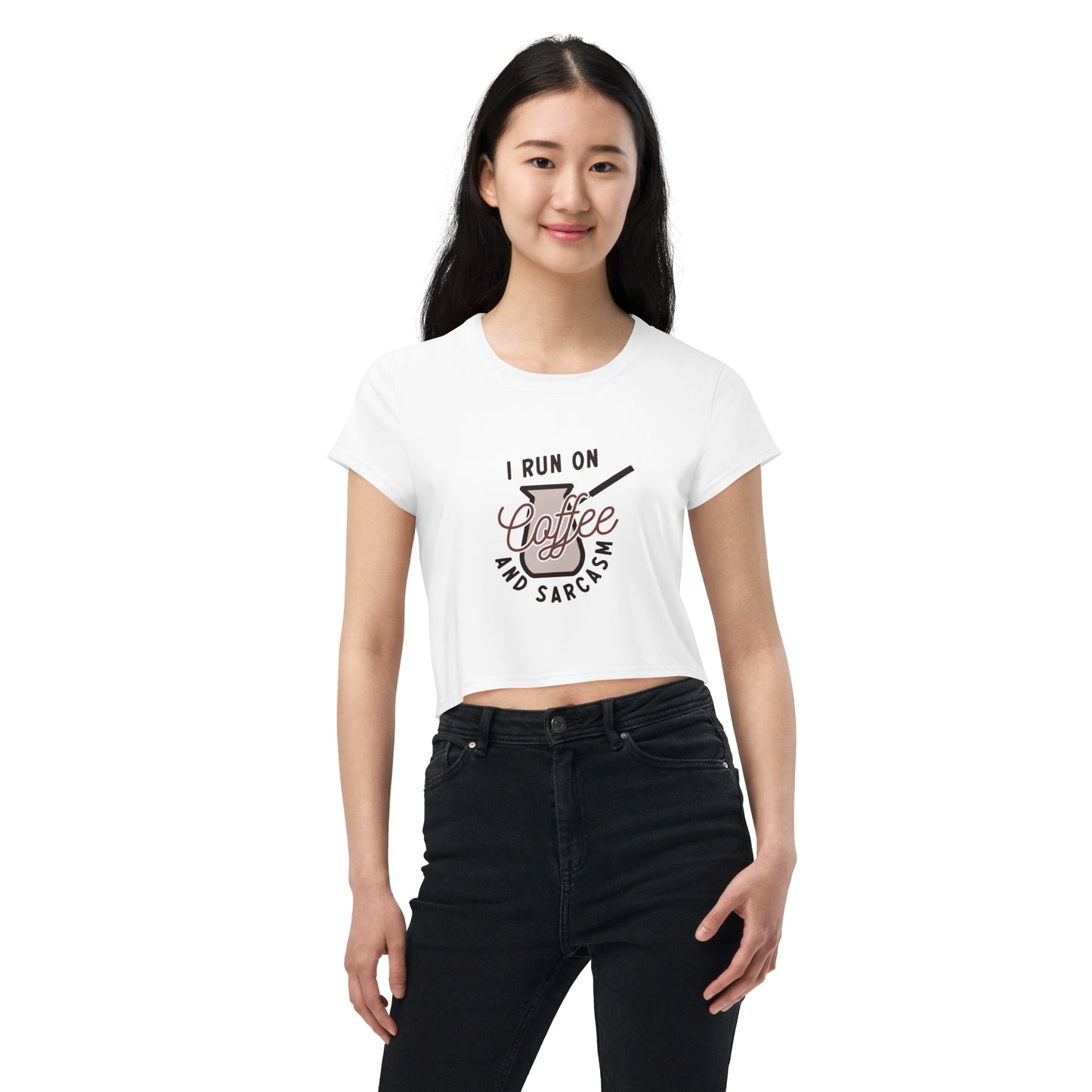 All-Over Print Crop Tee