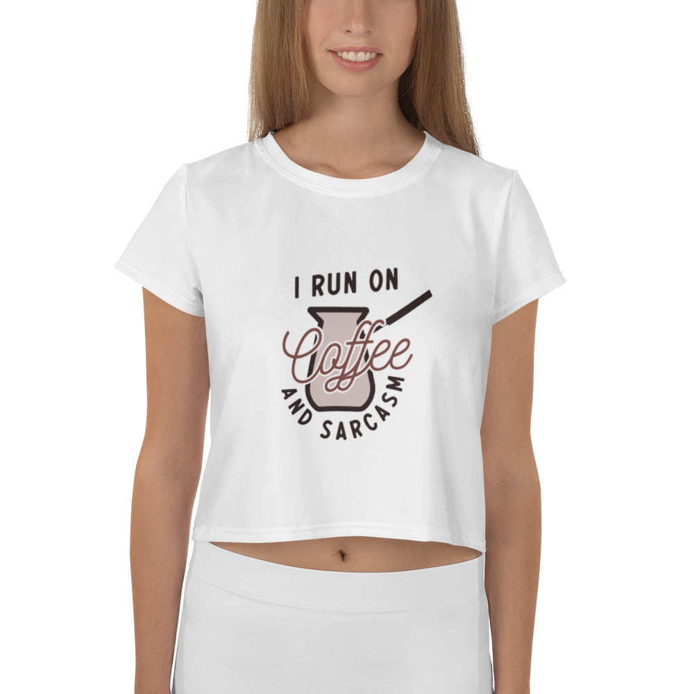 All-Over Print Crop Tee