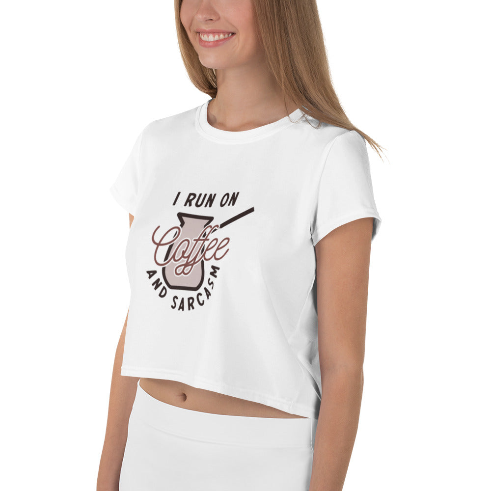 All-Over Print Crop Tee