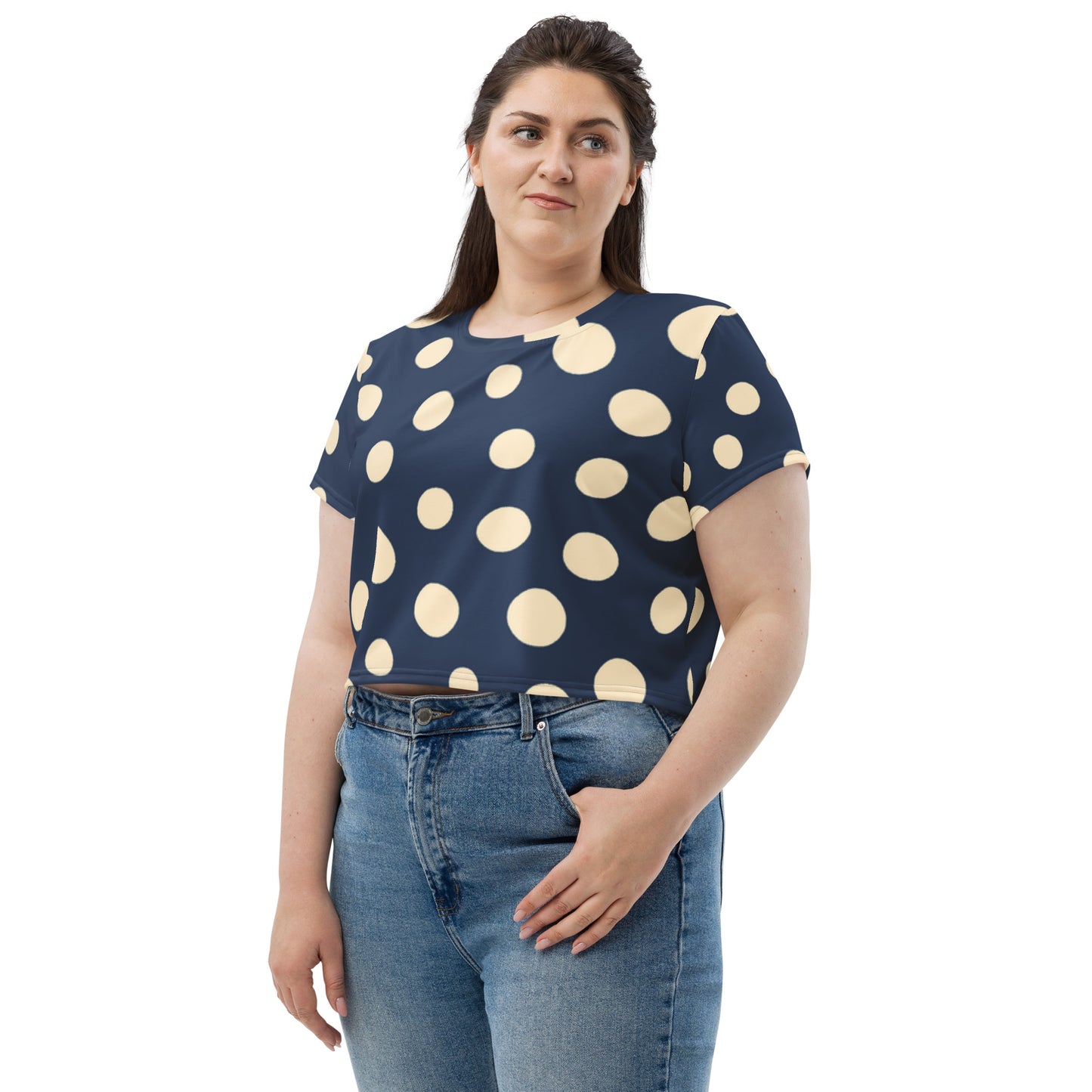 SUPA All-Over Print Crop Tee