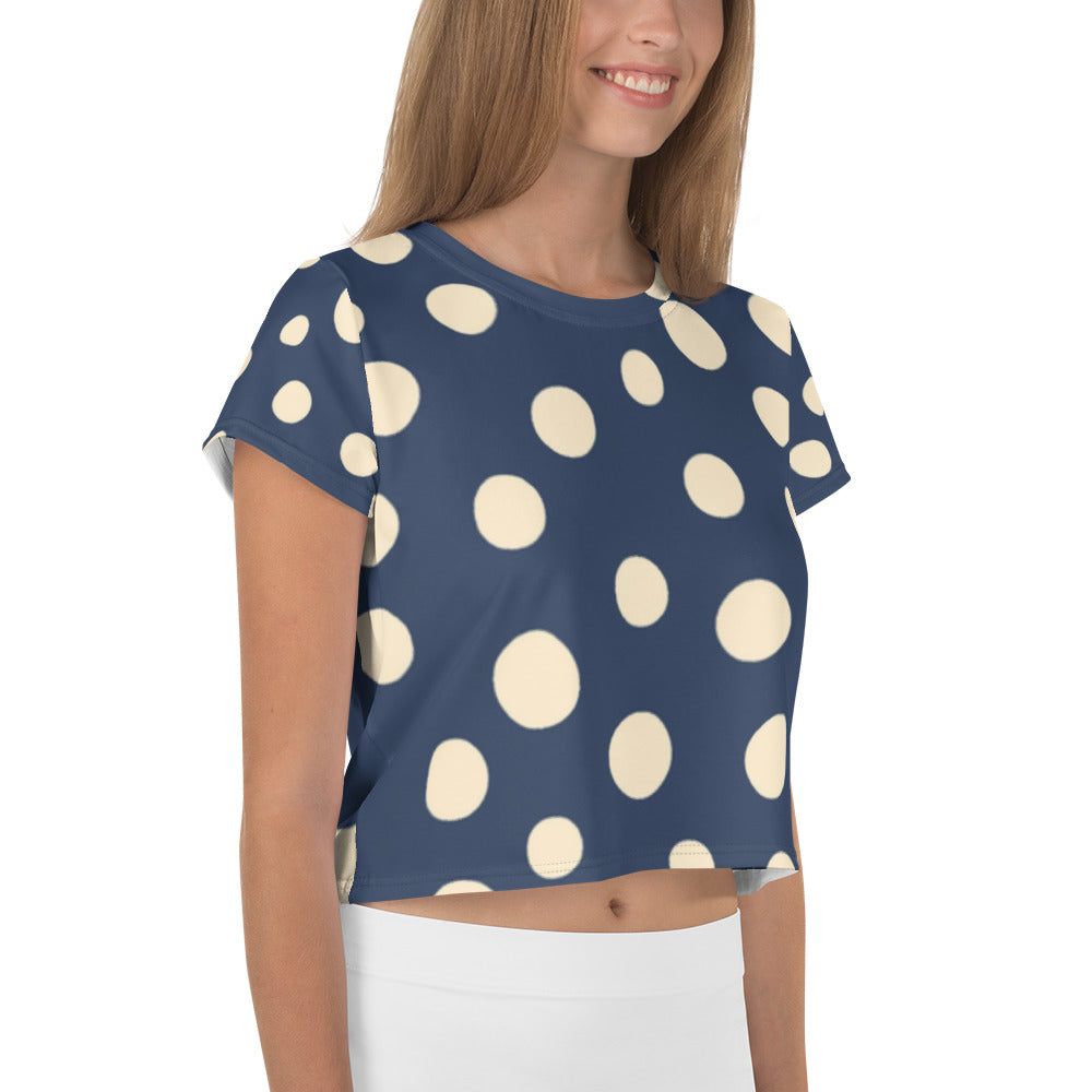 SUPA All-Over Print Crop Tee