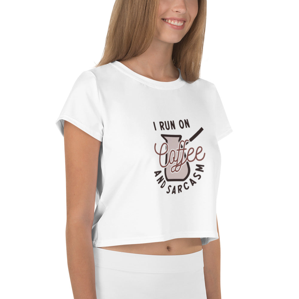 All-Over Print Crop Tee