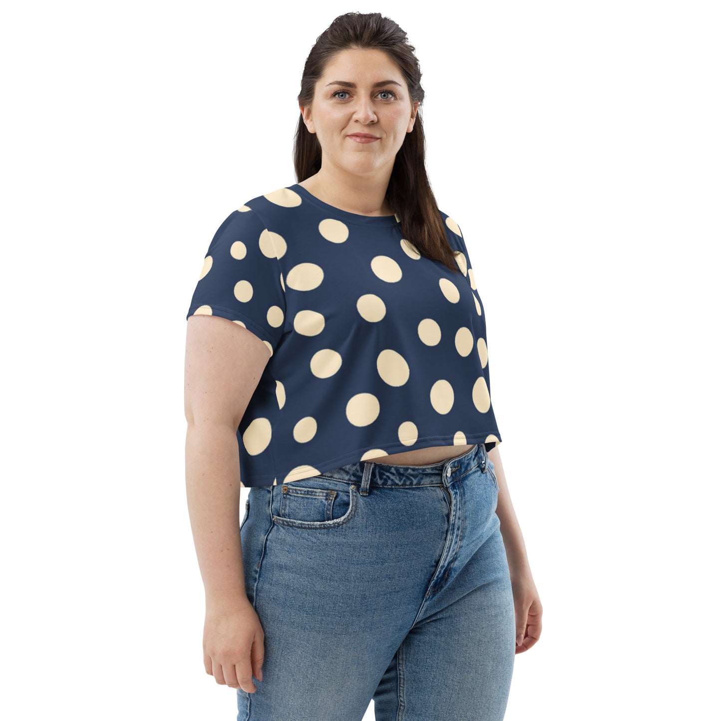 SUPA All-Over Print Crop Tee