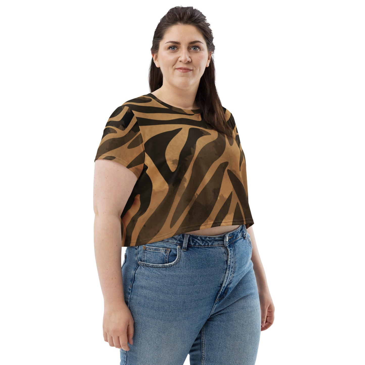 SUPA All-Over Print Crop Tee
