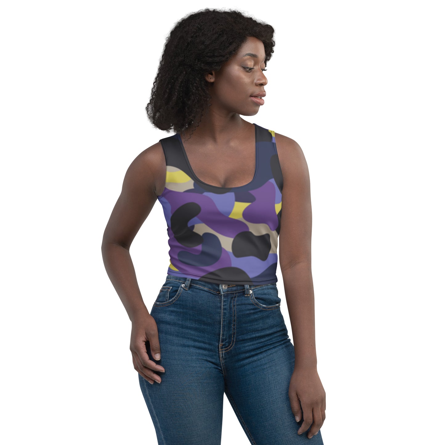 SUPA CAMOUFLAGE Crop Top