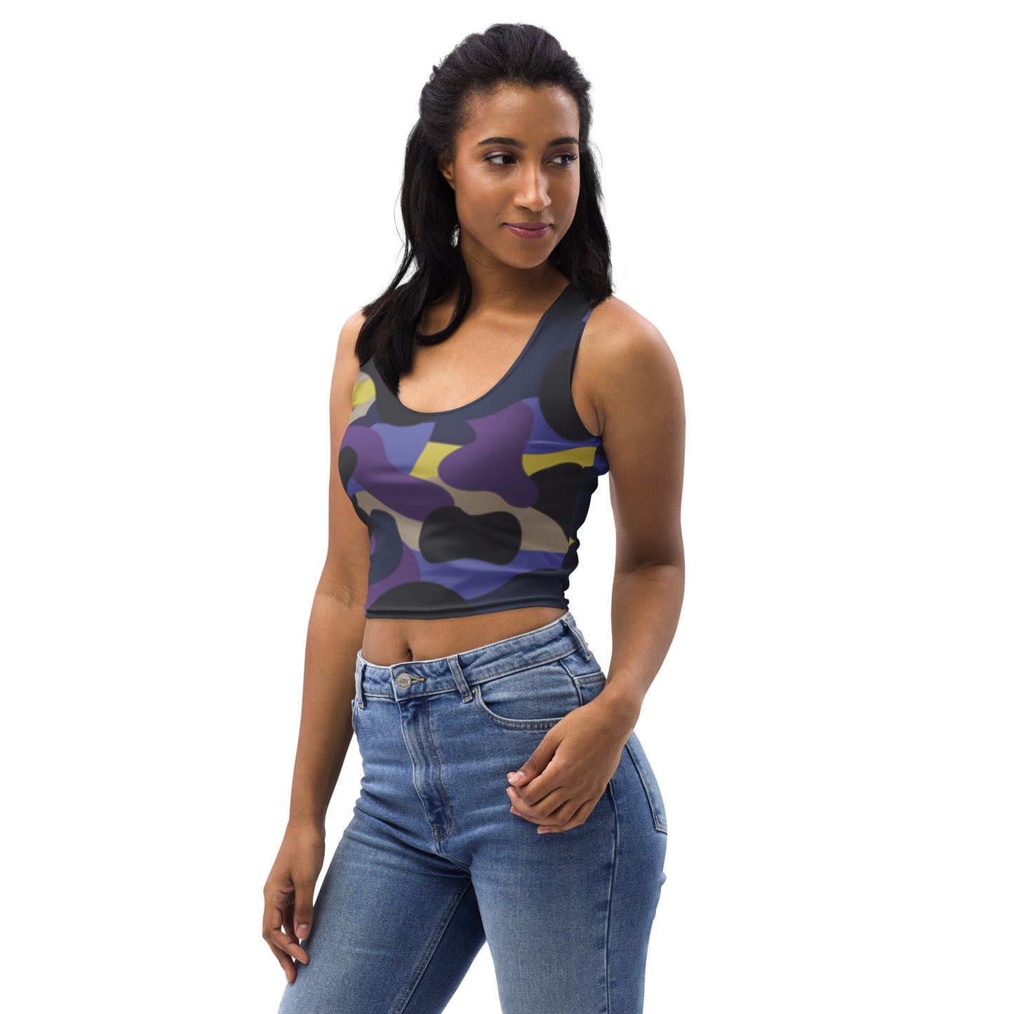 SUPA CAMOUFLAGE Crop Top