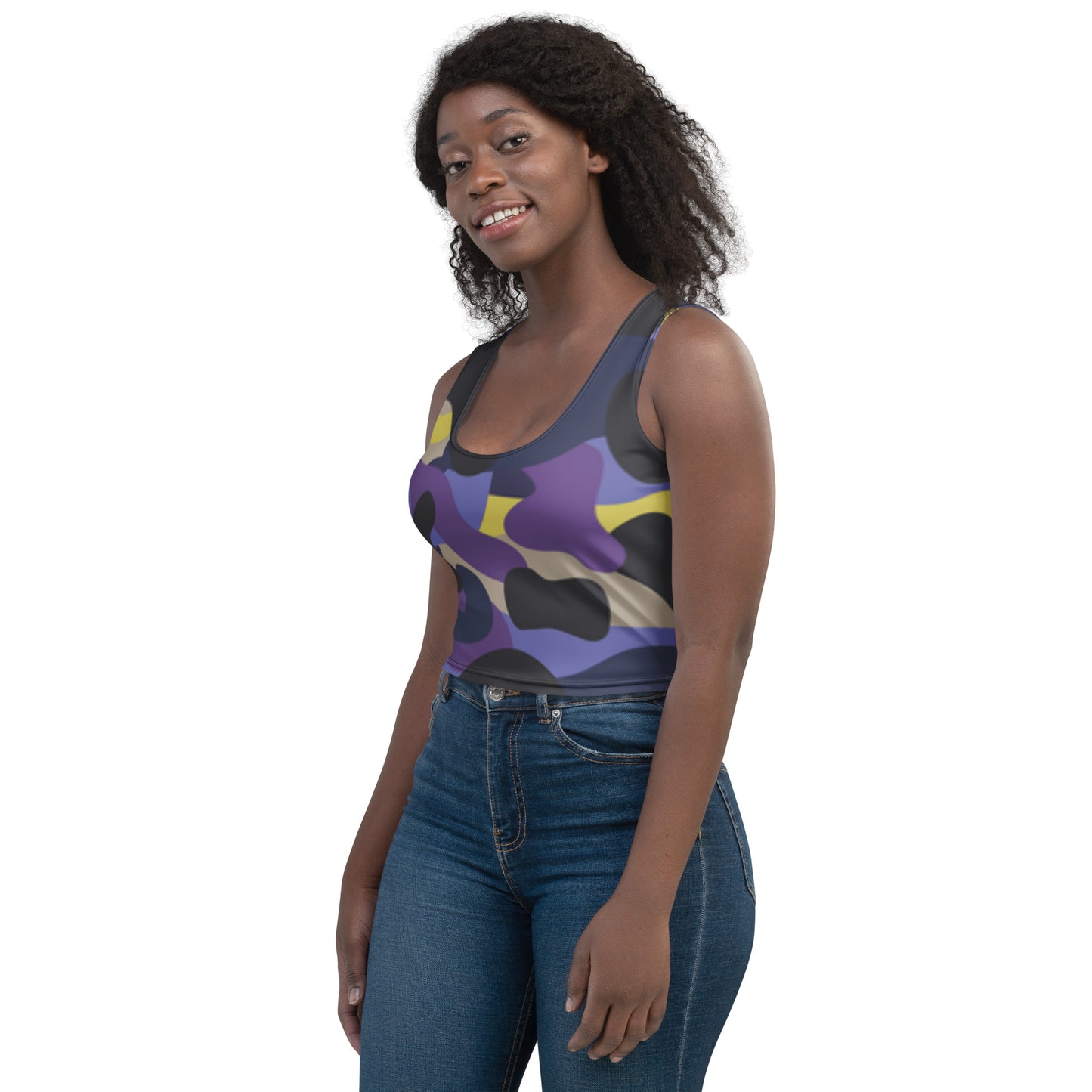 SUPA CAMOUFLAGE Crop Top