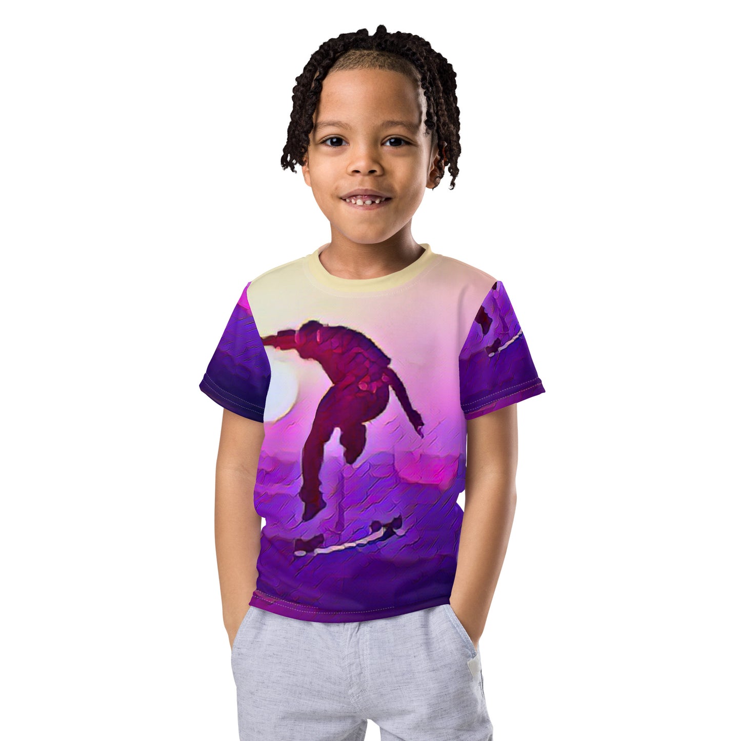 supa Kids crew neck t-shirt