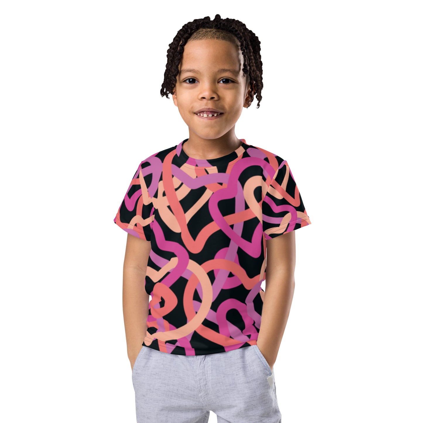 supa Kids crew neck t-shirt