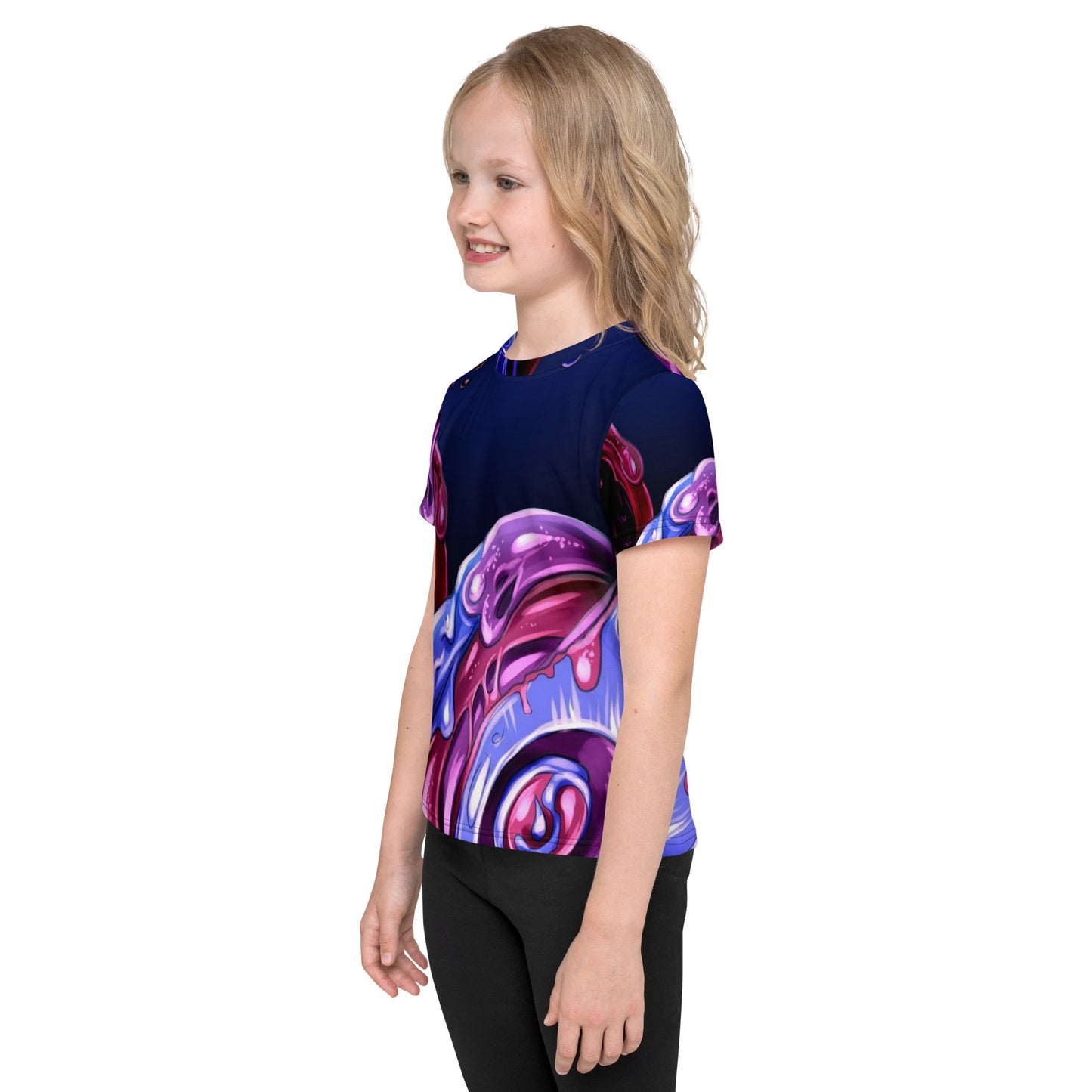 supa Kids crew neck t-shirt