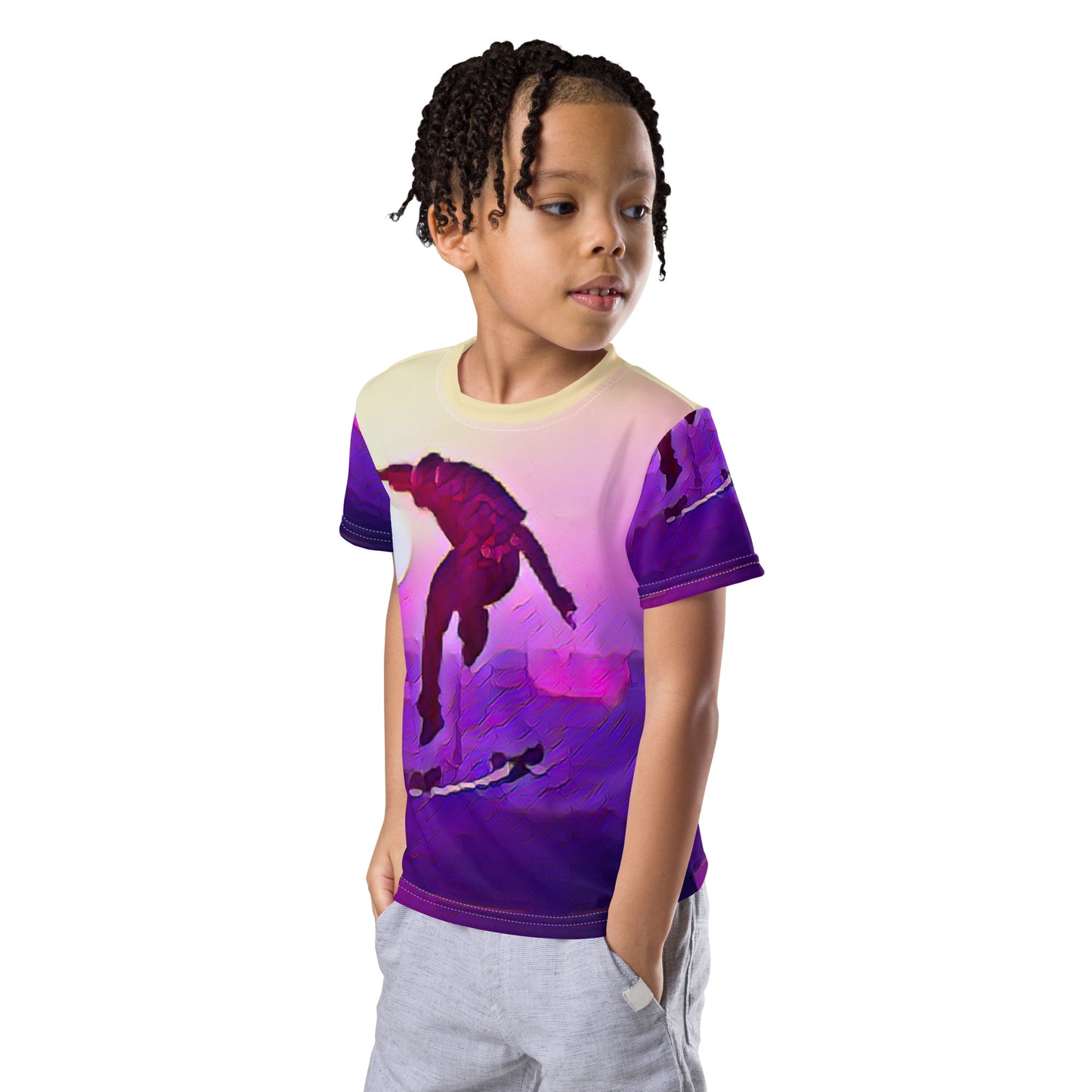 supa Kids crew neck t-shirt