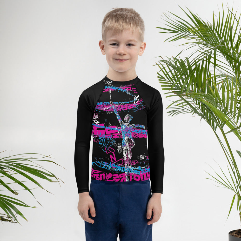 SUPA gymnastics Kids Rash Guard
