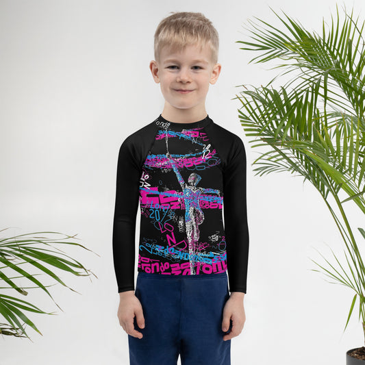 SUPA gymnastics Kids Rash Guard