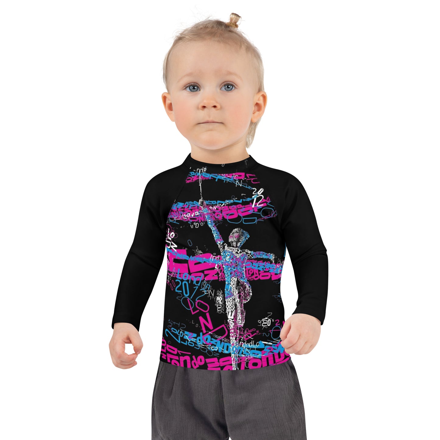SUPA gymnastics Kids Rash Guard