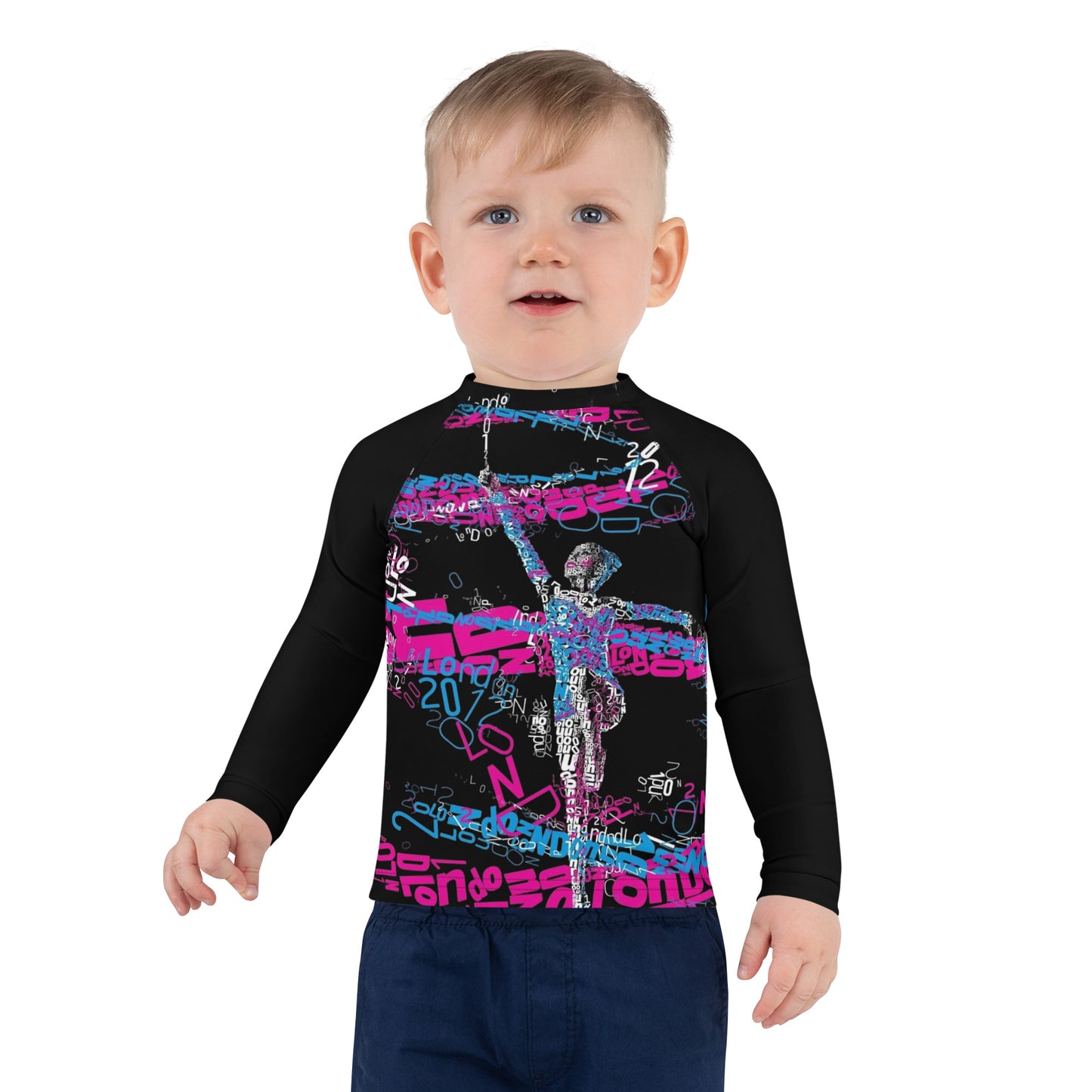 SUPA gymnastics Kids Rash Guard