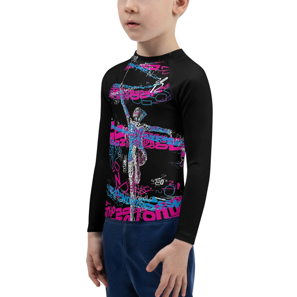 SUPA gymnastics Kids Rash Guard