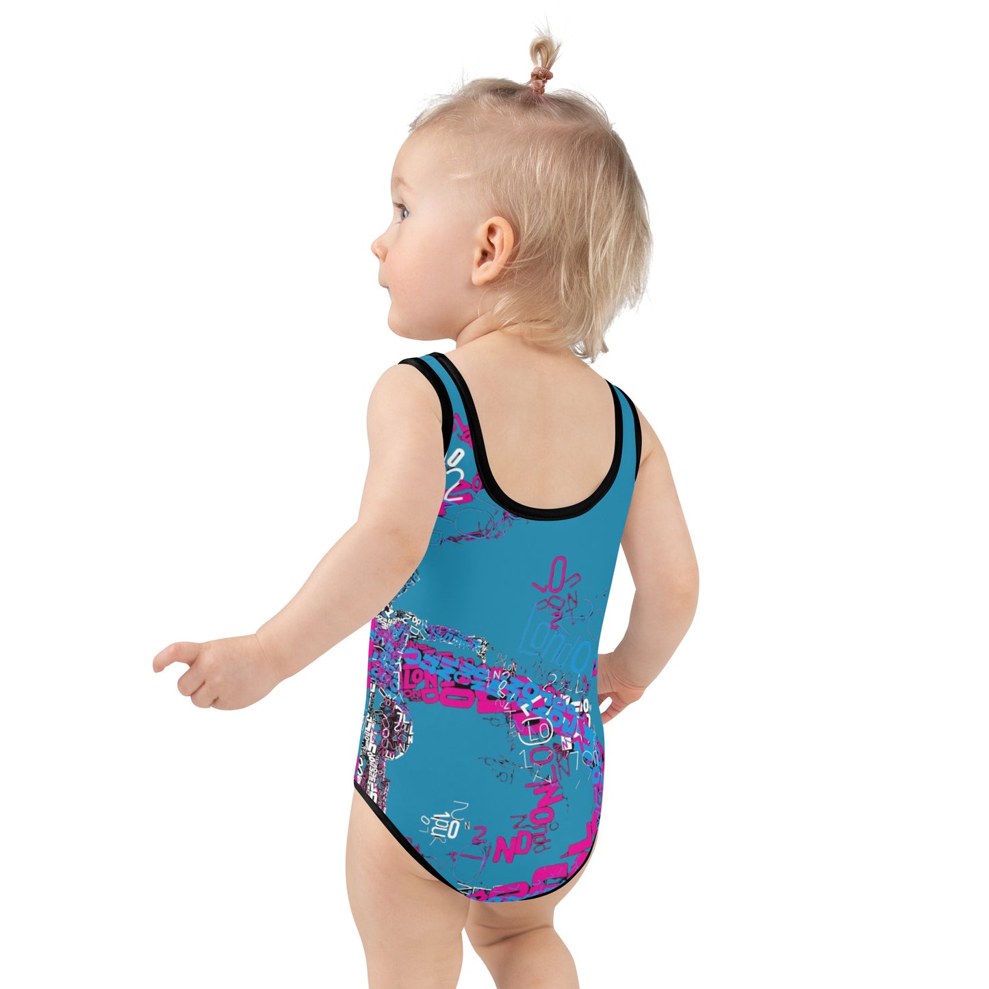SUPA gymnastics All-Over Print Kids Swimsuit