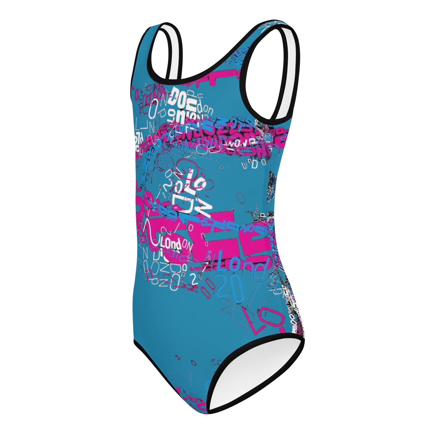 SUPA gymnastics All-Over Print Kids Swimsuit