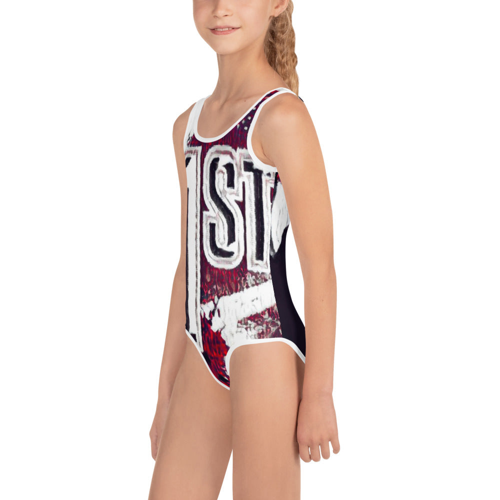 SUPA All-Over Print Kids Swimsuit