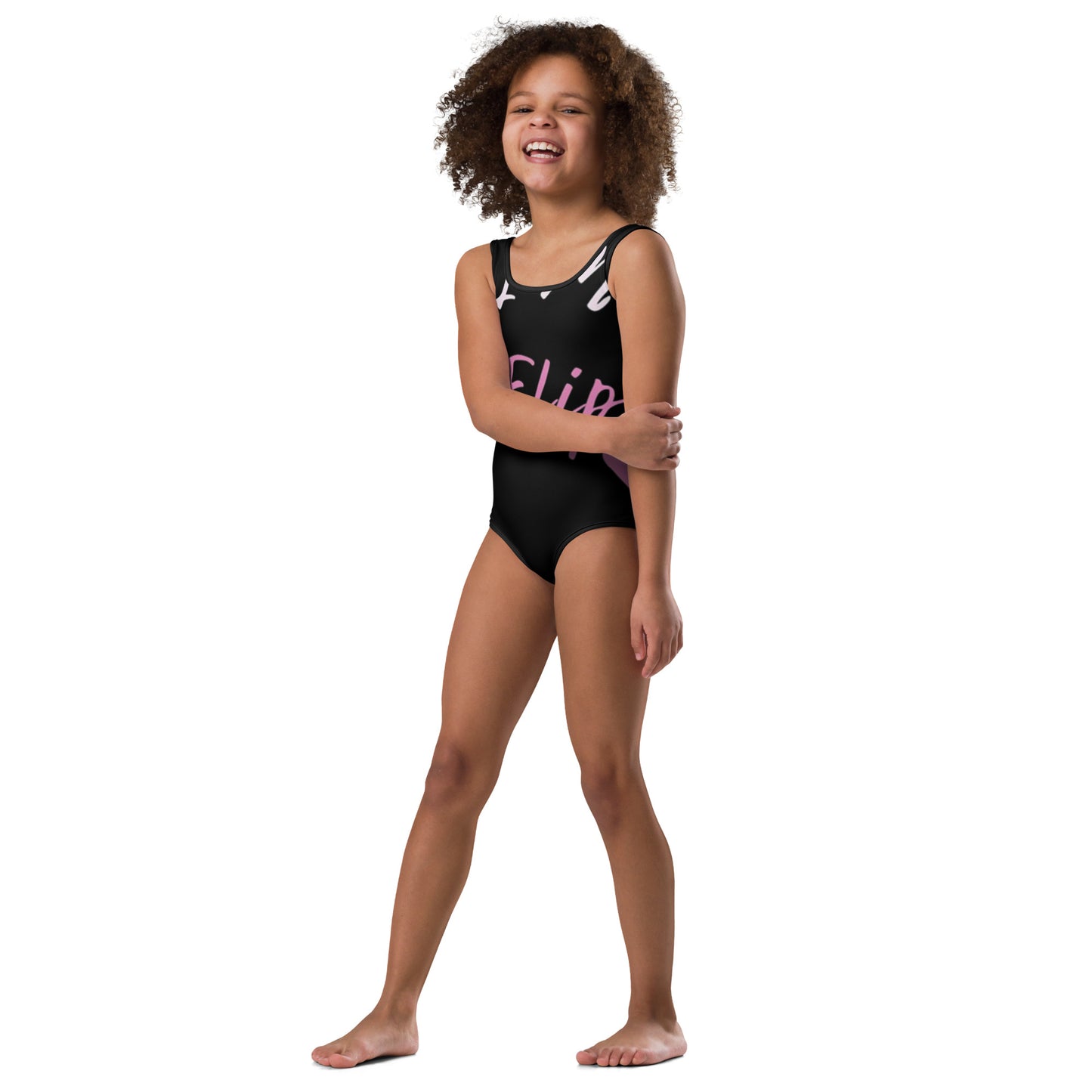 SUPA gymnastics All-Over Print Kids Swimsuit