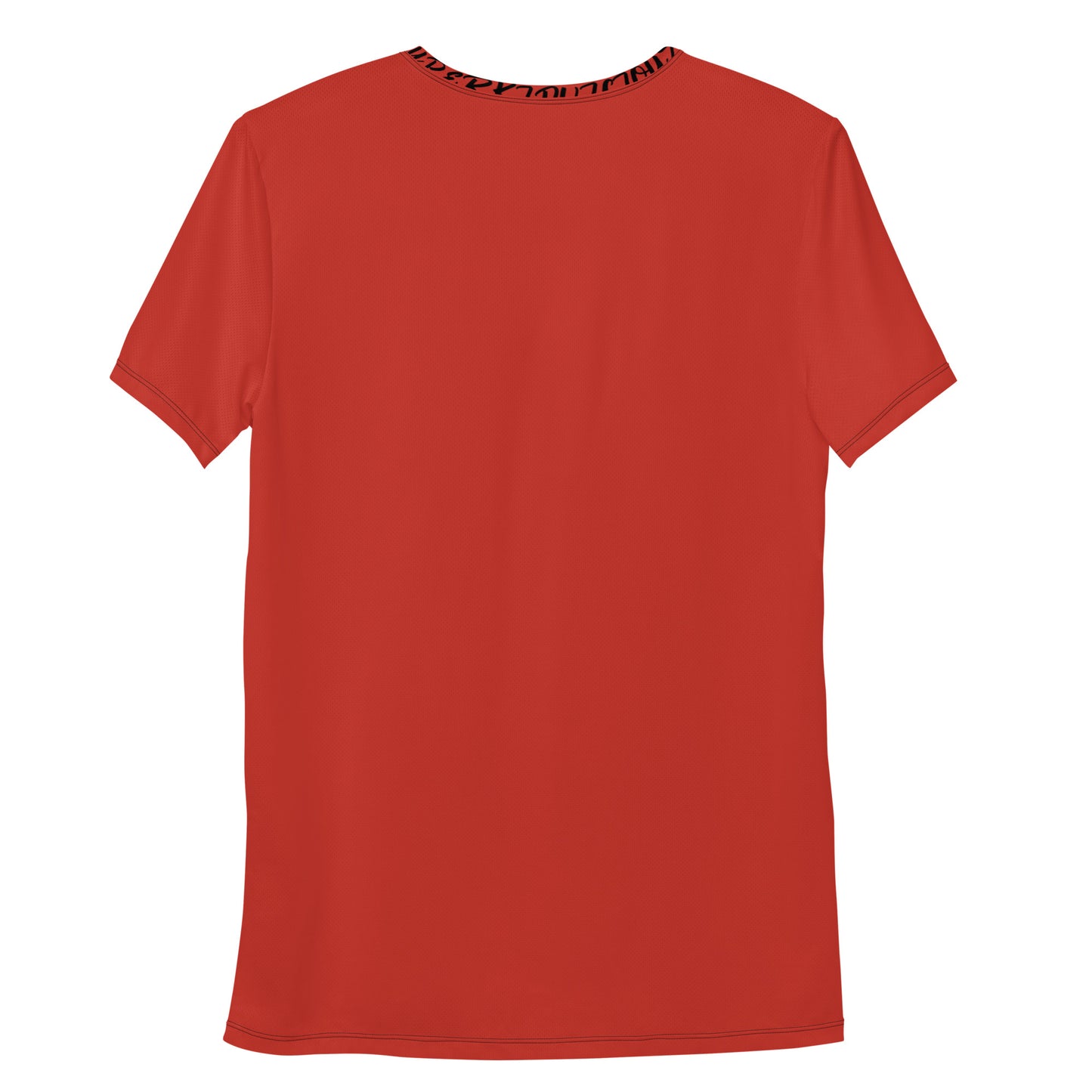 ORANGE All-Over Print Men's Athletic T-shirt