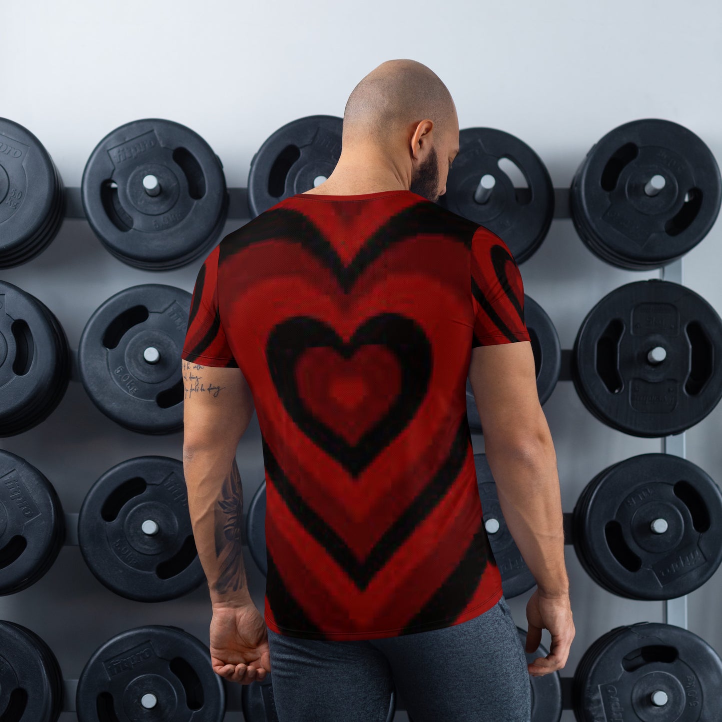 SUPA All-Over Print Men's Athletic T-shirt