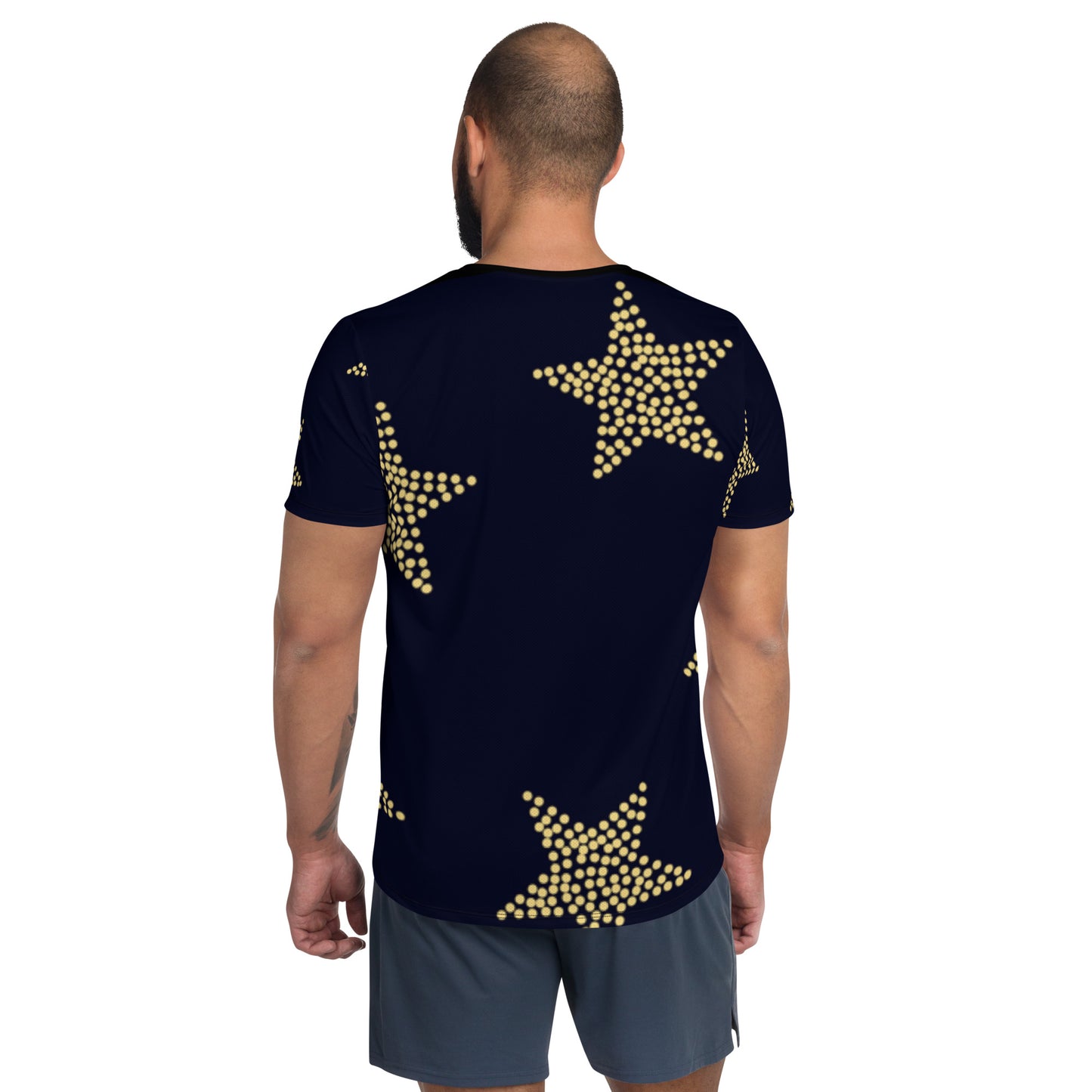 superstar All-Over Print Men's Athletic T-shirt
