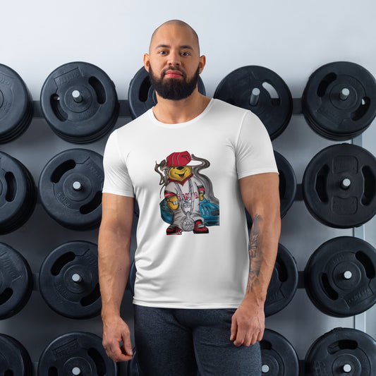 SUPA BEAR All-Over Print Men's Athletic T-shirt