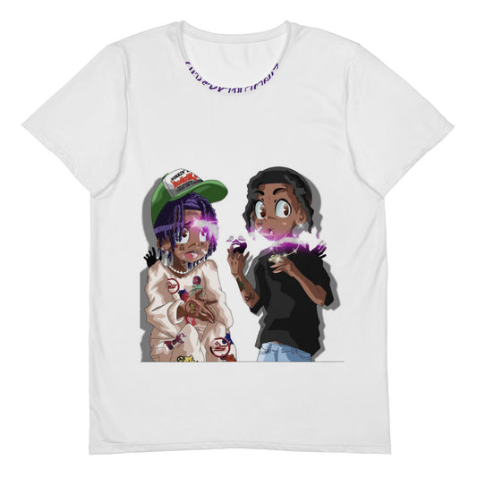 SUPAERKIDVICIOUZ All-Over Print Men's Athletic T-shirt