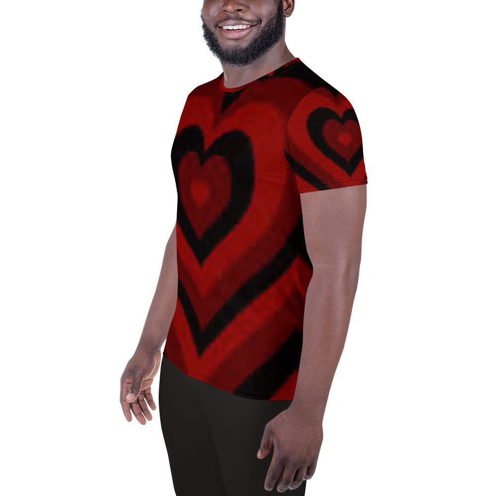 SUPA All-Over Print Men's Athletic T-shirt